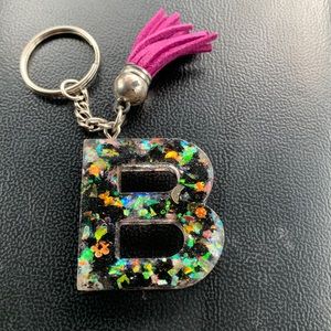 B keychain